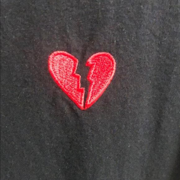 Riot Society Black and Red Short Sleeve Tee - Picture 3 of 4